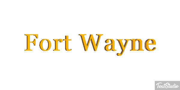 Fort Wayne Effetto testo