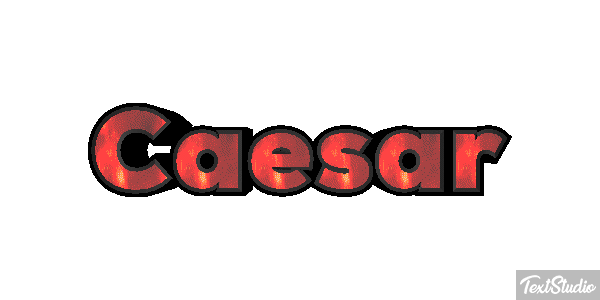 Caesar Effetto testo