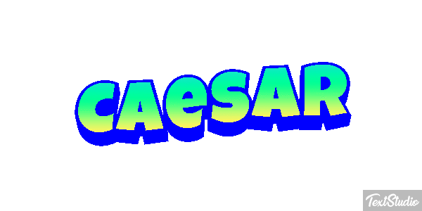 Caesar Effetto testo