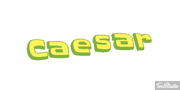 Caesar Effetto testo