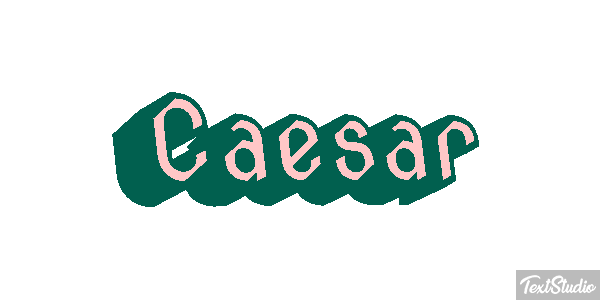 Caesar Effetto testo