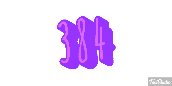 384 Effet de texte
