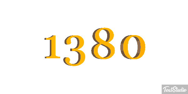 1380 Effetto testo