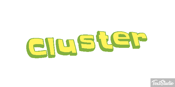Cluster Effet de texte