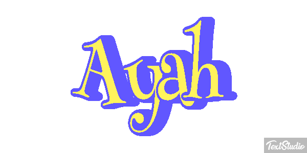 Ayah Text effect