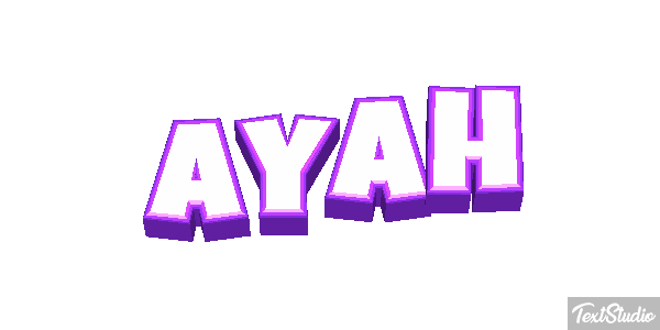 Ayah Text effect