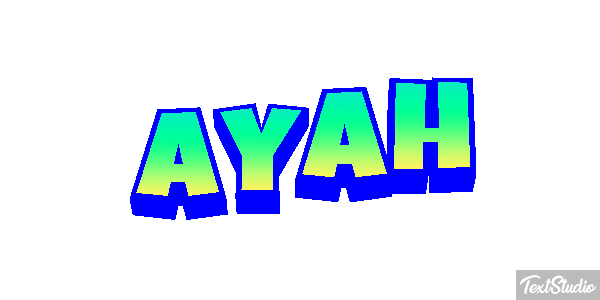 Ayah Text effect