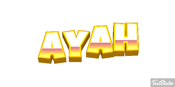Ayah Text effect