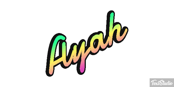 Ayah Text effect