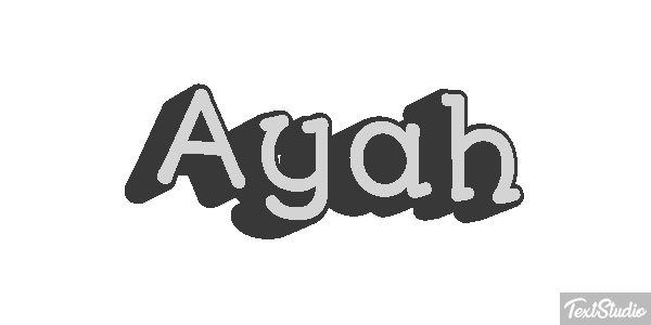 Ayah Text effect