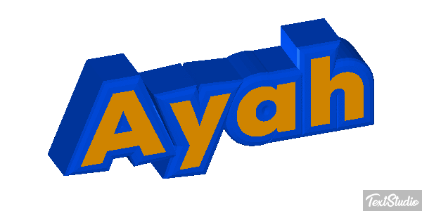 Ayah Text effect