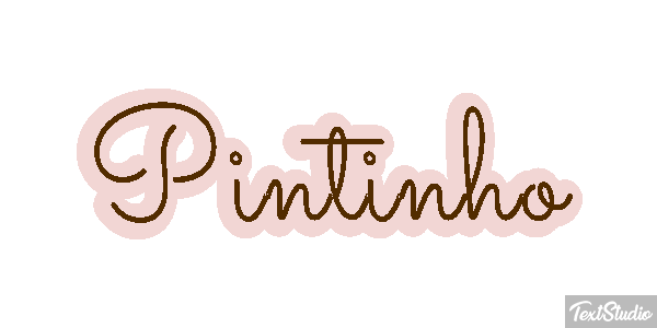 Pintinho Efeito do texto