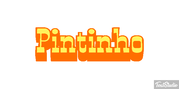 Pintinho Efeito do texto