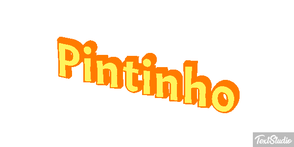 Pintinho Efeito do texto
