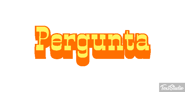 Pergunta Efeito do texto