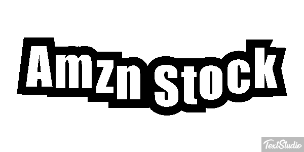 Amzn Stock Metin efekti