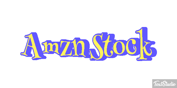 Amzn Stock Metin efekti