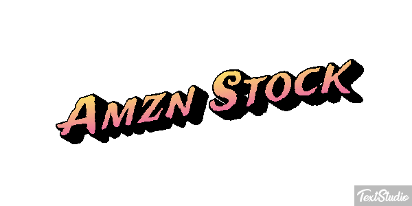 Amzn Stock Metin efekti