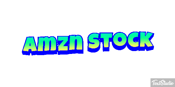 Amzn Stock Metin efekti
