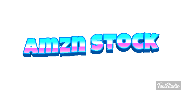 Amzn Stock Metin efekti