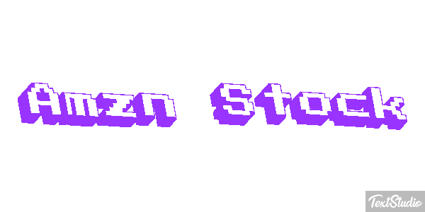 Amzn Stock Metin efekti