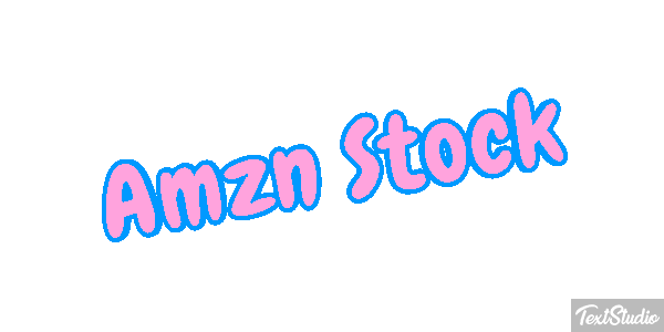 Amzn Stock Metin efekti