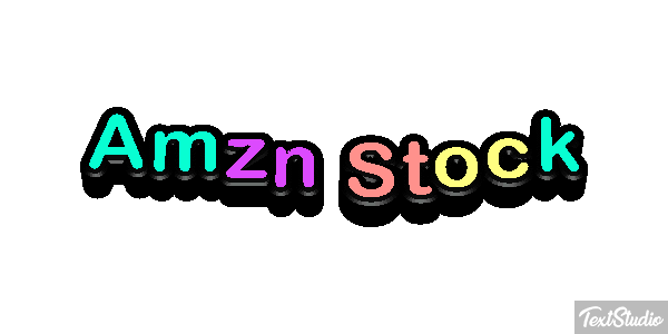 Amzn Stock Metin efekti