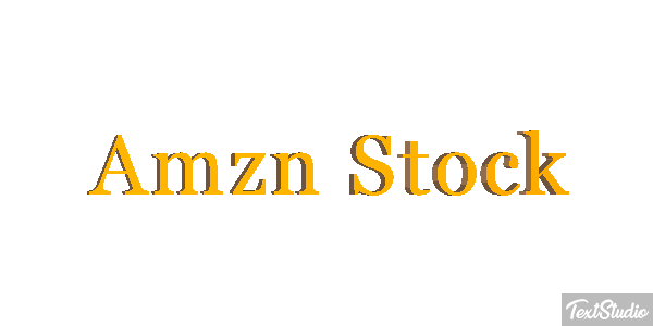 Amzn Stock Metin efekti