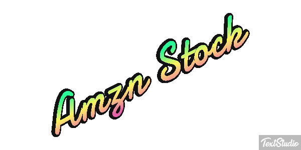 Amzn Stock Metin efekti