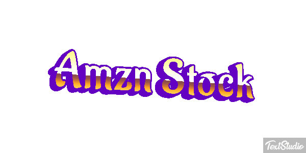 Amzn Stock Metin efekti