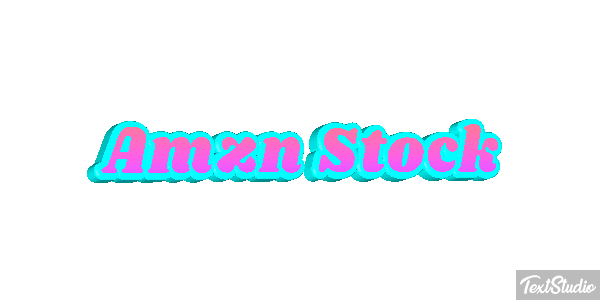 Amzn Stock Metin efekti
