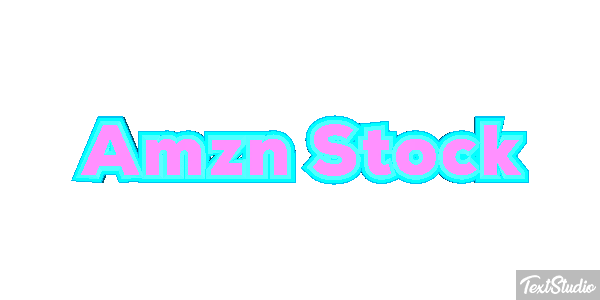 Amzn Stock Metin efekti