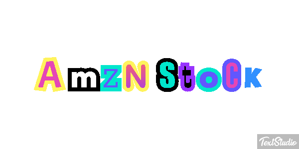 Amzn Stock Metin efekti