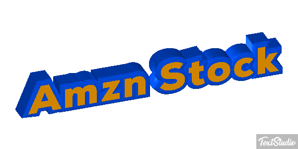 Amzn Stock Metin efekti