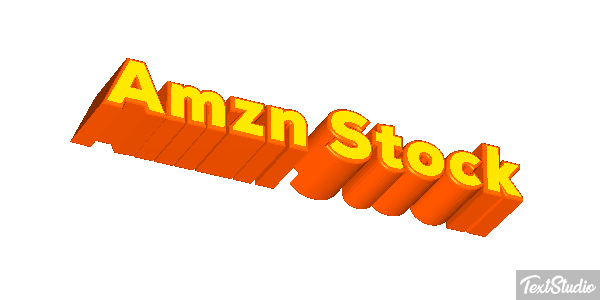 Amzn Stock Metin efekti