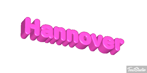 Hannover テキスト効果