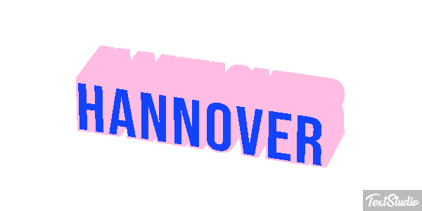 Hannover テキスト効果