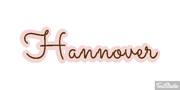 Hannover テキスト効果