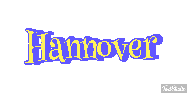 Hannover テキスト効果
