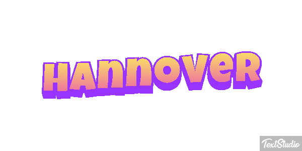 Hannover テキスト効果