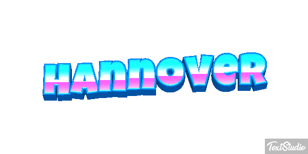 Hannover テキスト効果