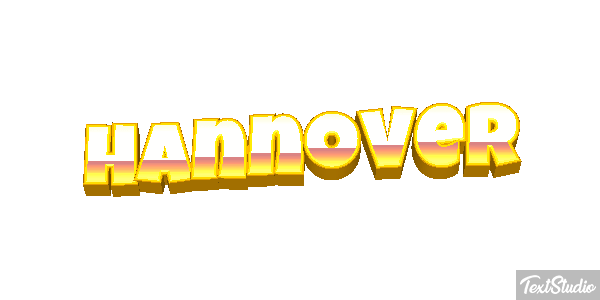 Hannover テキスト効果