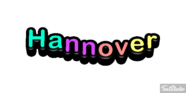 Hannover テキスト効果