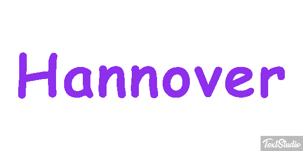 Hannover テキスト効果