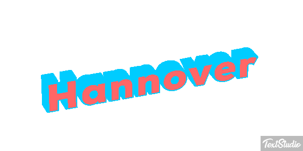 Hannover テキスト効果