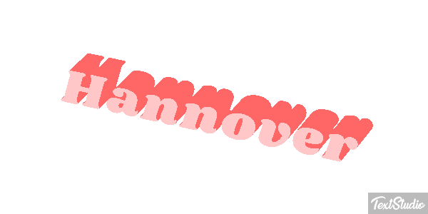 Hannover テキスト効果