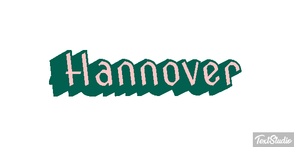 Hannover テキスト効果