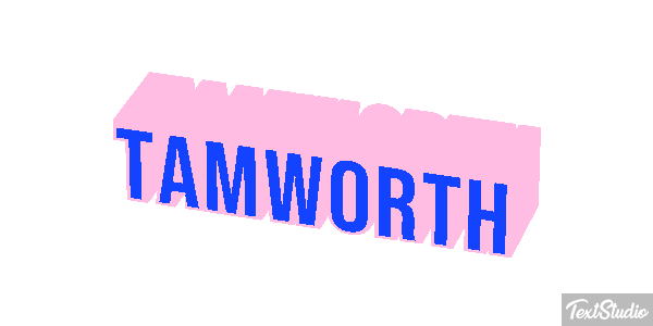 Tamworth Texteffekt
