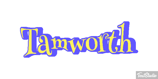 Tamworth Texteffekt