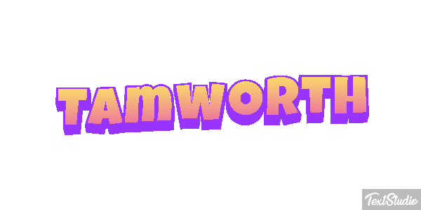Tamworth Texteffekt